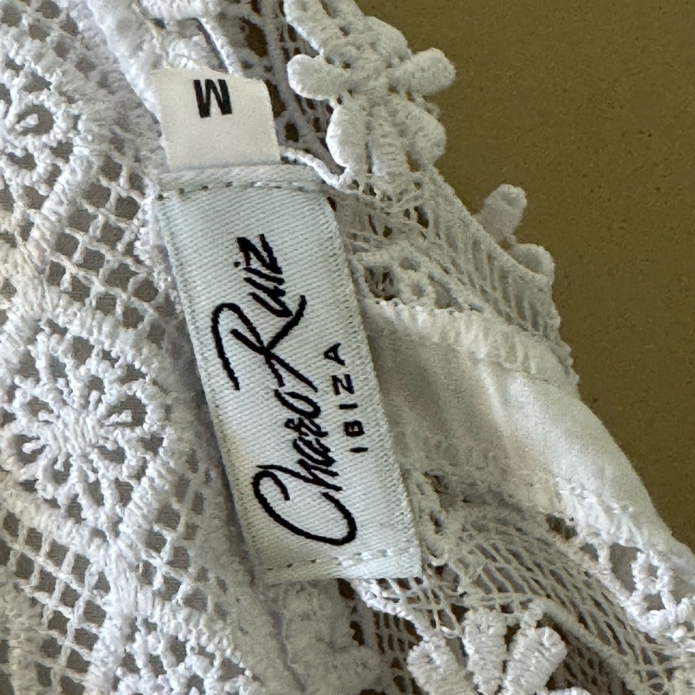 Charo Ruiz Aquila Kimono White Coverup - Picture 6 of 7